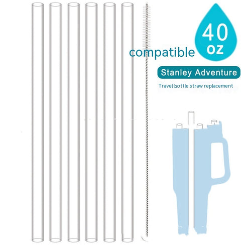 Replacement Straws for 40 oz & Simple Modern Tumbler with Handle Vacuum Cup Straw Travel Cup Straw 40oz Compatible
